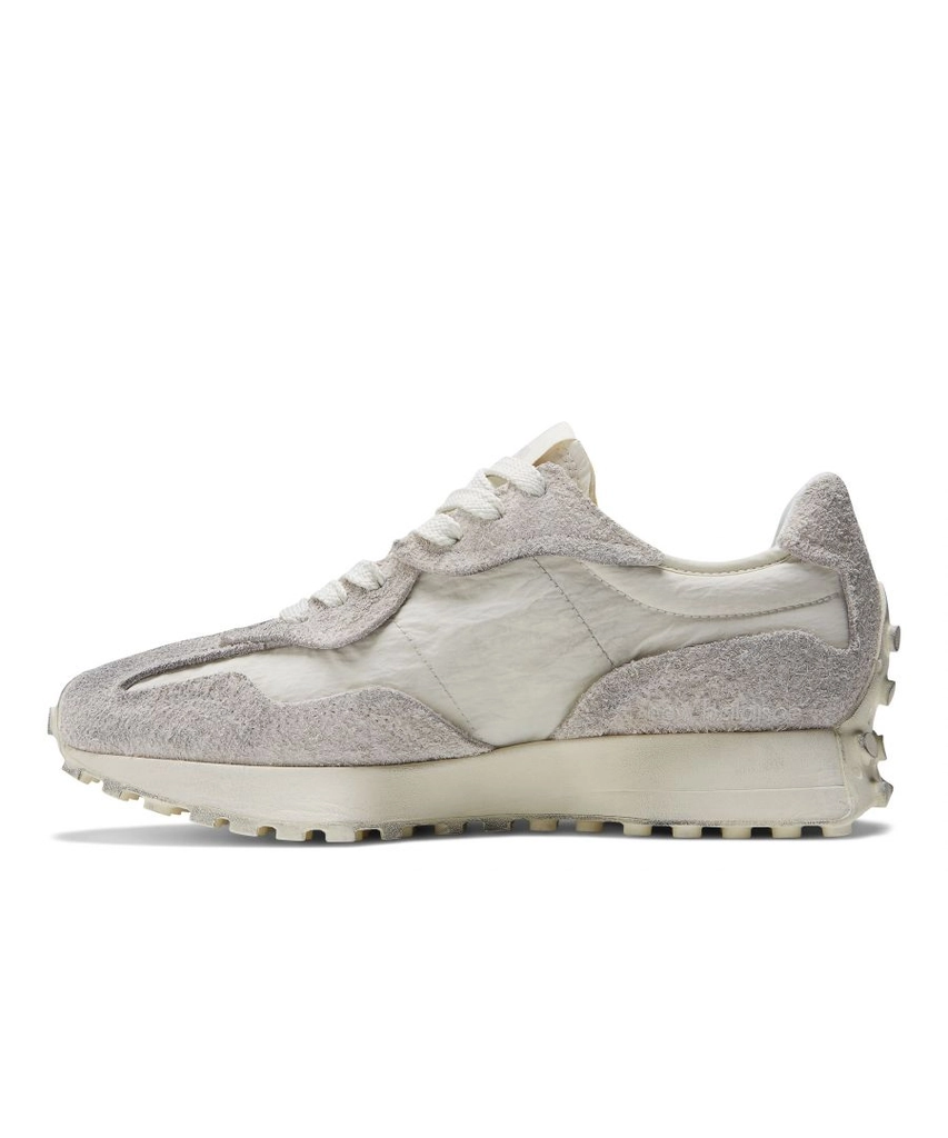 New Balance Mens 327 Warped Trainers in Grey Leather (archived) - Size UK 8